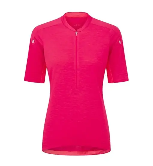 Rab Cindercrino Zip W - maglia ciclismo - donna Red Grapefruit