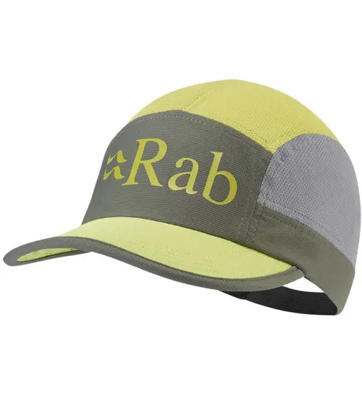 Rab Momentum 5 Panel Cap - cappellino Light Green