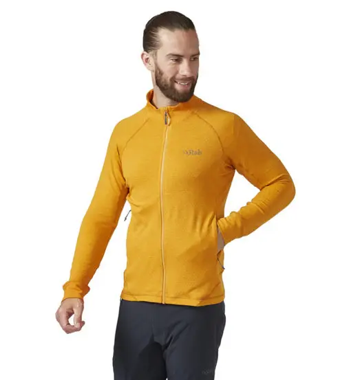 Rab Nexus - felpa in pile - uomo Dark Yellow