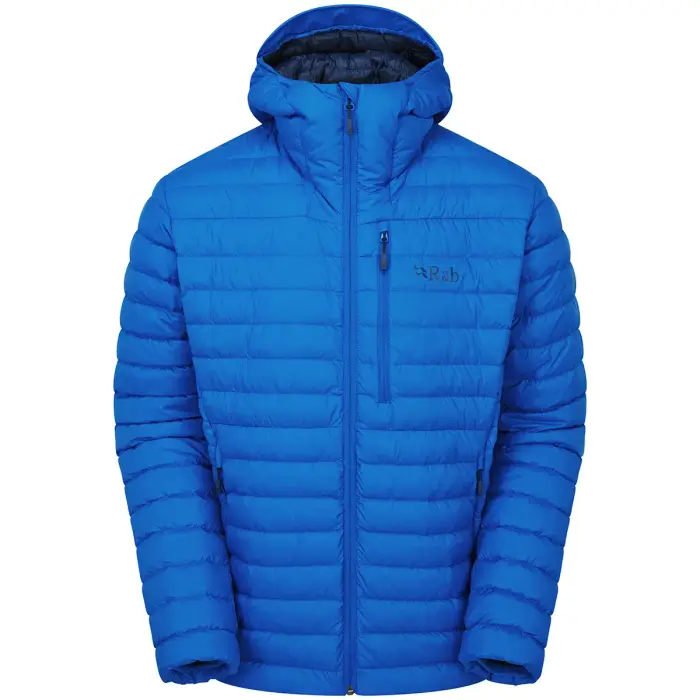 Rab Piumino con cappuccio Microlight Alpine Bleu