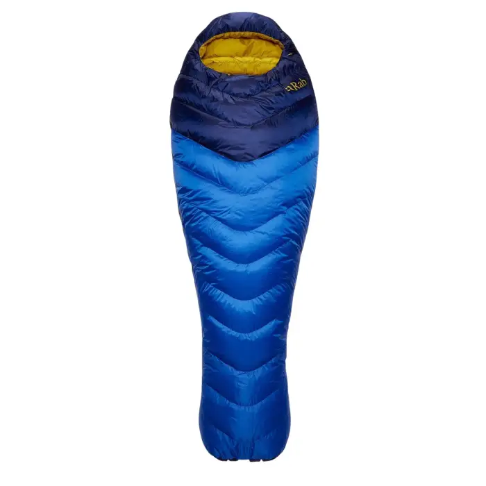 Rab Sacco a pelo, apertura a sinistra Neutrino 200 Bleu