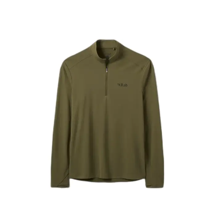 Rab T-shirt zipato maniche lunghe Force Vert