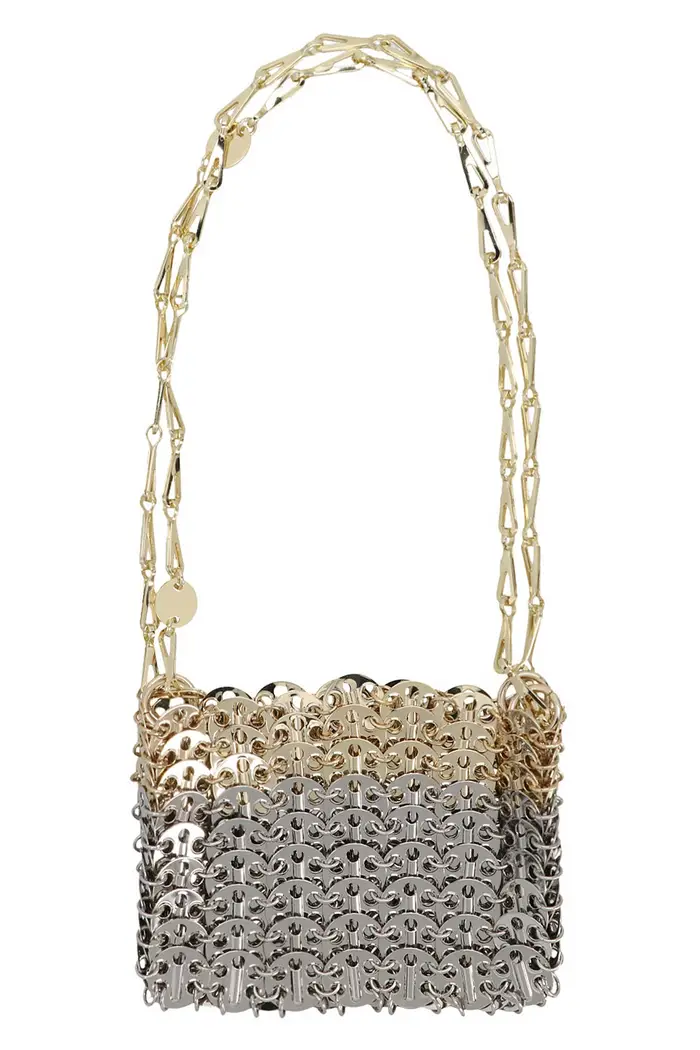 RABANNE Borsa A Spalla 1969 Nano Skyline Degrade Multi