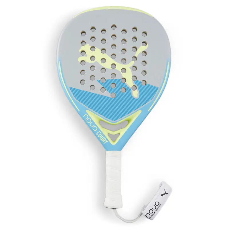 Racchetta da padel Court NOVA PUMA Glacial Gray Luminous Blue Fizzy Apple Yellow | Puma