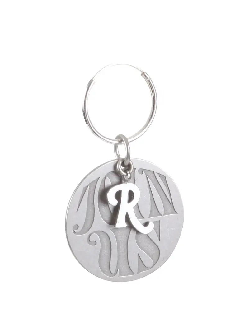 Orecchini singoli circolari Argento