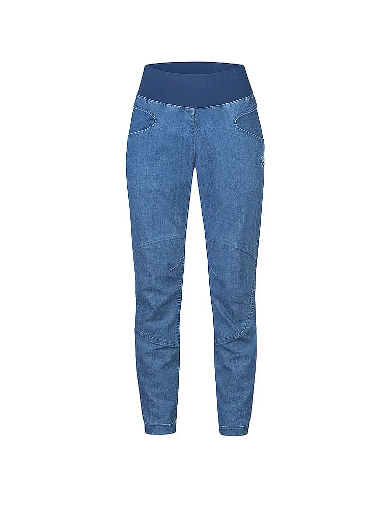 Rafiki Pantaloni da arrampicata da donna Chain blu