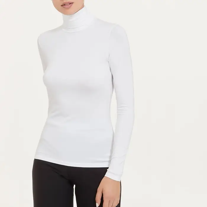 Maglia dolcevita ecoviscosa winter d794ak donna ragno nero miniatura 5