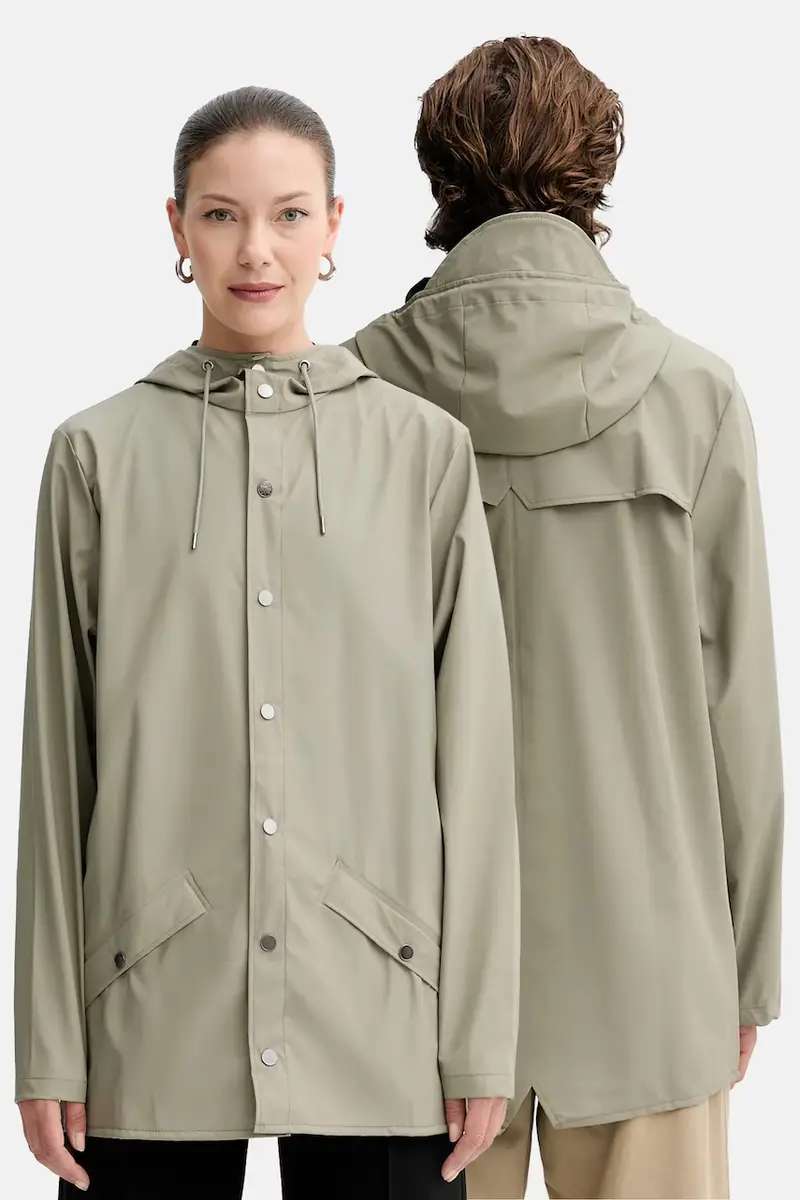 Rains giacca 12010 Jacket colore verde 12010