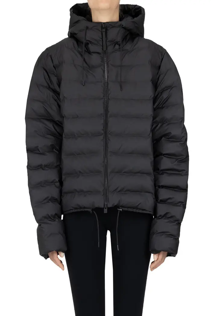 Rains Piumino trapuntato Lohja Short Nero