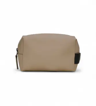 Rains unisex 15580 Borsa da toilette piccola beige Wash (OSFA), Casual, Poliestere