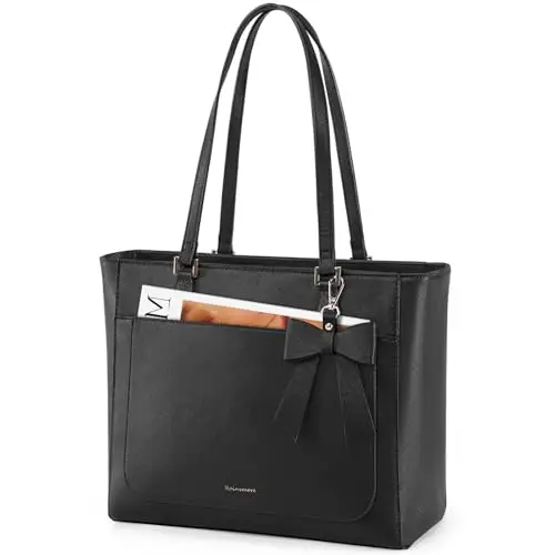 RAINSMORE Borsa Donna Grande Capacità Borsa Lavoro Donna Borse Università Tracolla Ufficio Spalla in PU Pelle Borse