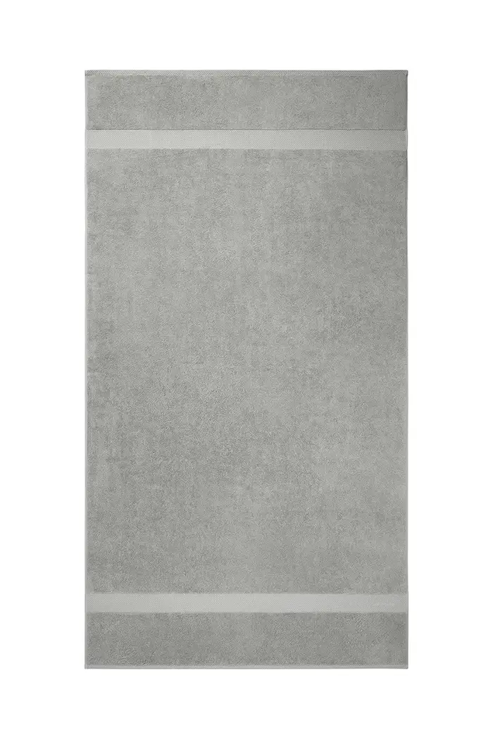 asciugamano grande in cotone AVENUE Seamist 100 x 183 cm Grigio