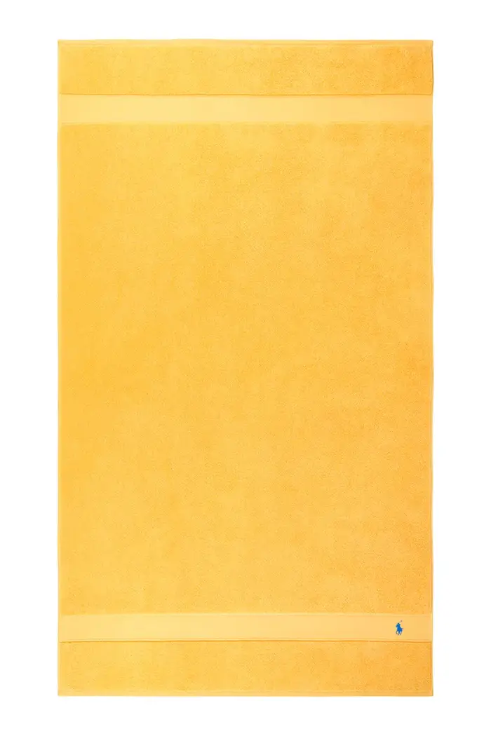 asciugamano grande in cotone POLOPLAY YellowF 90 x 160 cm Giallo