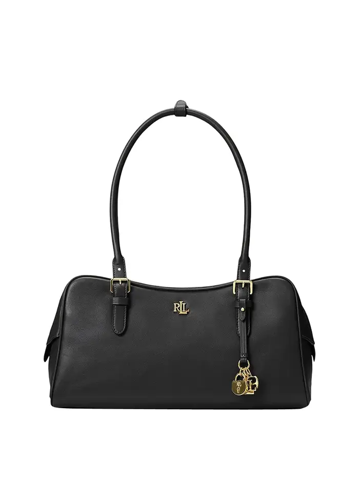 borsa a mano ralph lauren da donna - nero