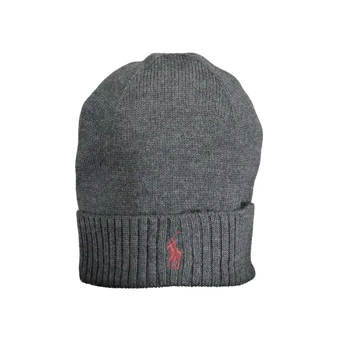 Ralph Lauren Cappello Berretto Uomo Grigio Ricamo Logo