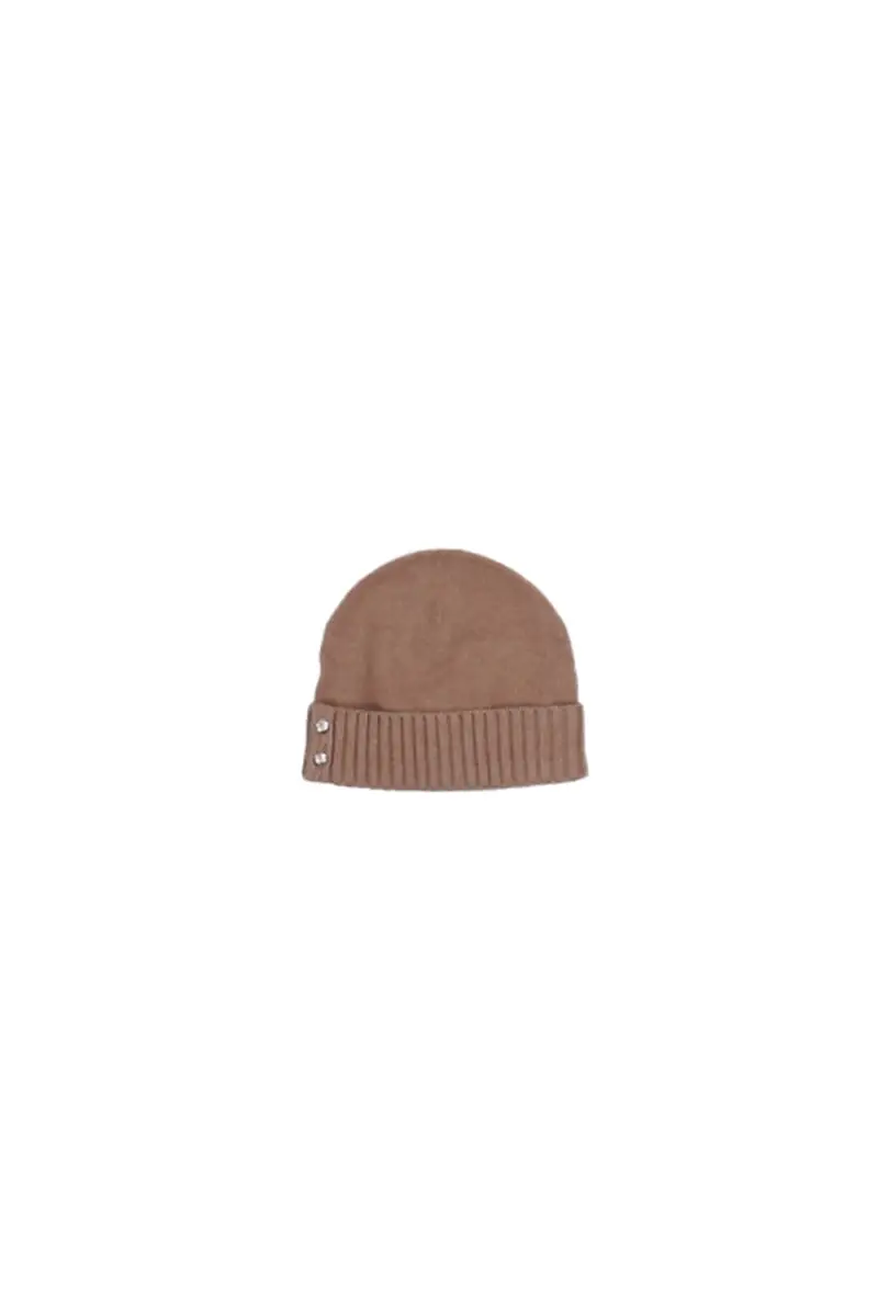 RALPH LAUREN Cappello Donna Camel Crest knt bn hat