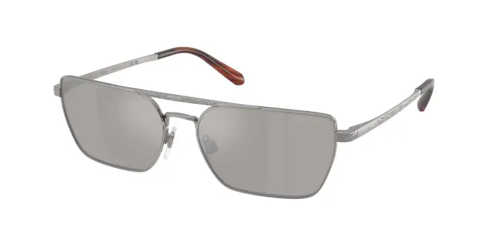Donna Ralph Lauren RL7092 90026G Occhiali da sole Metallo Grigio Squadrata Specchiate