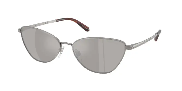 Donna Ralph Lauren RL7093 90026G Occhiali da sole Acciaio Grigio Squadrata Specchiate