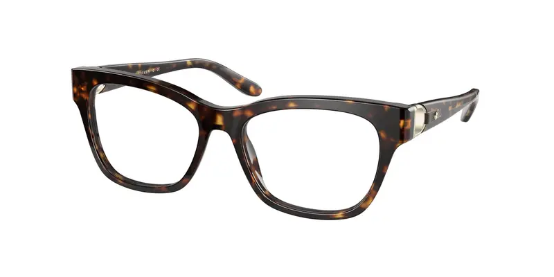 Ralph Lauren Donna RL6209Q 5003 Montature da vista Acetato Tartaruga Trasparente Farfalla Normale