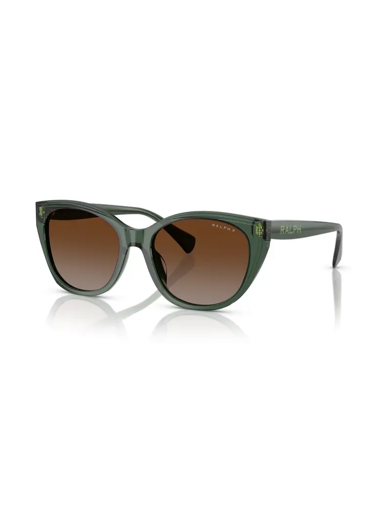 Ralph Lauren Occhiali da sole RA5324U 6206T5 Shiny Transparent Green Brown Gradient Polar