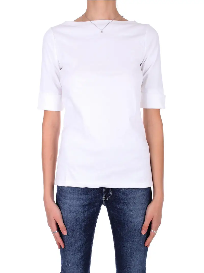 RALPH LAUREN Maglia Donna Camel Judy elbow sleeve knit