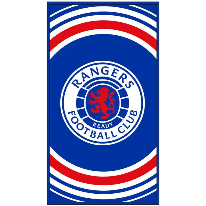 Rangers Fc Asciugamano e guanto esfoliante BS3029 Rosso