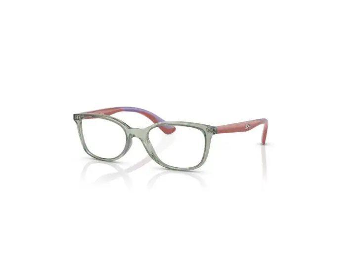 Ray - Ban Bambino RY1586 3922 Montature da vista Plastica Trasparente verde Squadrata