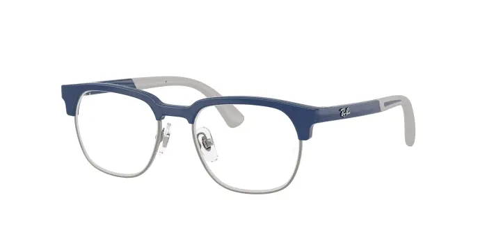 Ray - Ban Bambino RY1641 7505 Montature da vista bambino Iniettato Blu Trasparente Squadrata Normale