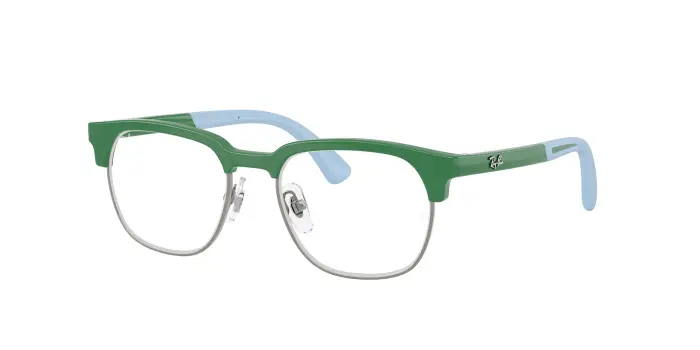 Ray - Ban Bambino RY1641 7507 Montature da vista bambino Iniettato Verde Trasparente Squadrata Normale