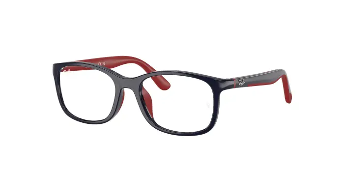 Ray - Ban Bambino RY1644 7513 Montature da vista bambino Iniettato Blu Trasparente Pillow Normale