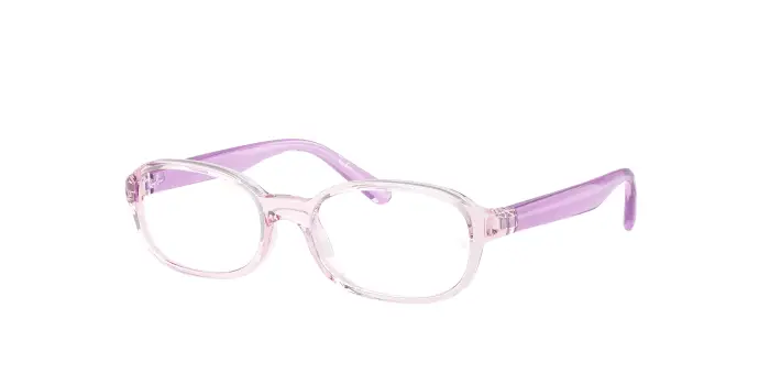 Ray - Ban Bambino RY1904 7534 Montature da vista bambino Iniettato Rosa Trasparente Pillow Normale