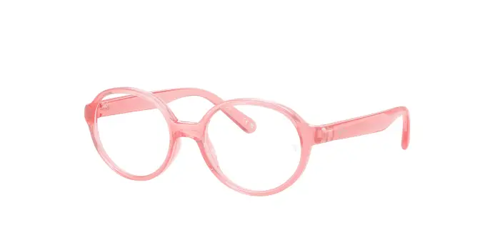 Ray - Ban Bambino RY1905 3982 Montature da vista bambino Iniettato Rosa Trasparente Pantos Normale
