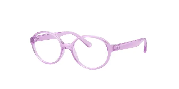 Ray - Ban Bambino RY1905 3985 Montature da vista bambino Iniettato Viola Trasparente Pantos Normale