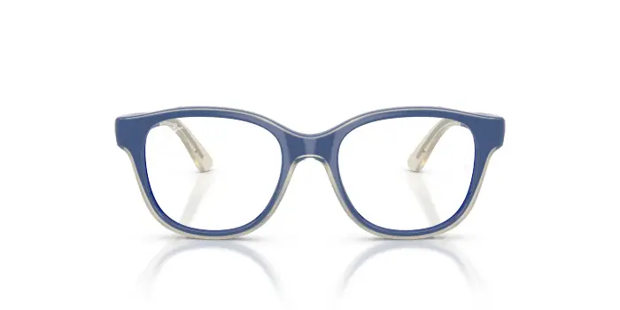 Ray - Ban Bambino RY1950 7203 Montature da vista bambino Iniettato Blu Trasparente Squadrata Normale