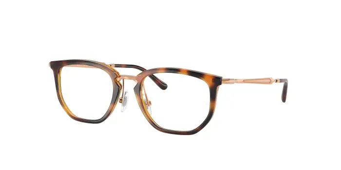 Ray - Ban Bambino RY9085V 7518 Montature da vista bambino Nylon Marrone Trasparente Geometrica Normale