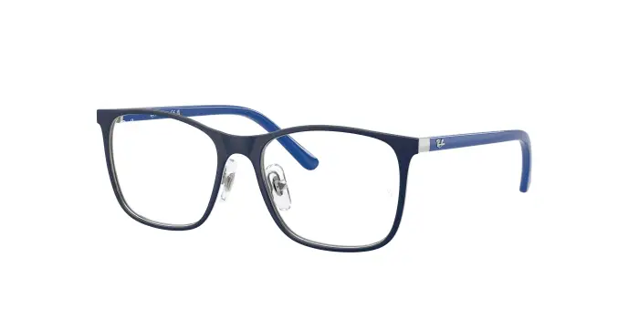 Ray - Ban Bambino RY9551V 4094 Montature da vista bambino Metallo Blu Trasparente Squadrata Normale