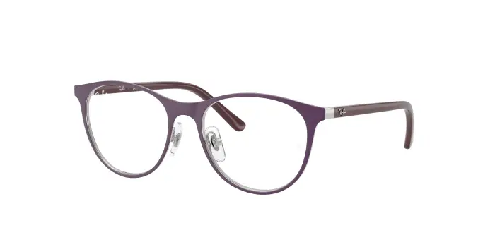 Ray - Ban Bambino RY9552V 4098 Montature da vista bambino Metallo Argento Trasparente Pantos Normale
