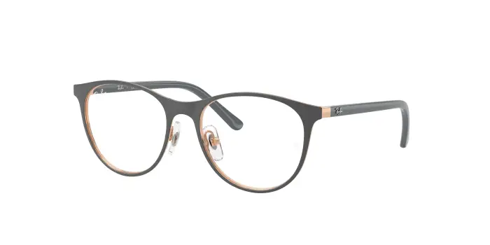Ray - Ban Bambino RY9552V 4099 Montature da vista bambino Metallo Grigio Trasparente Pantos Normale