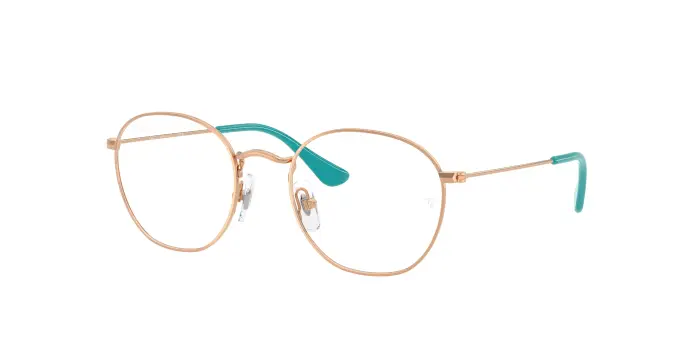 Ray - Ban Bambino RY9572V JUNIOR ROB 4096 Montature da vista bambino Metallo Oro Trasparente Geometrica Normale
