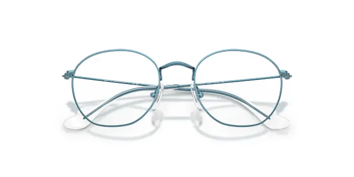 Ray - Ban Bambino RY9572V JUNIOR ROB 4103 Montature da vista bambino Metallo Blu Trasparente Geometrica Normale