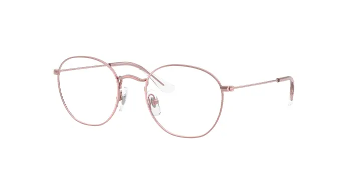 Ray - Ban Bambino RY9572V JUNIOR ROB 4104 Montature da vista bambino Metallo Rosa Trasparente Geometrica Normale