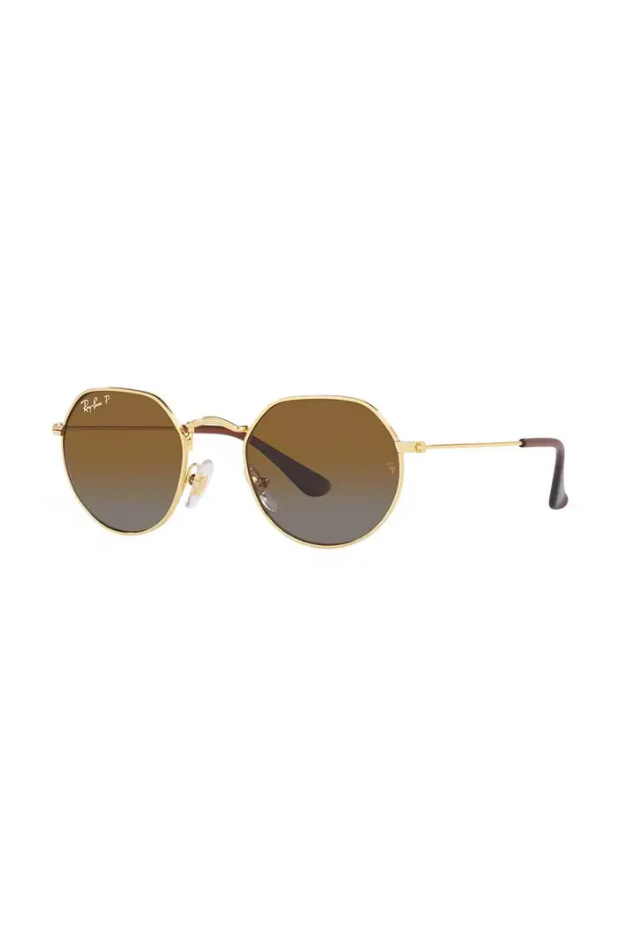 Ray-Ban occhiali da sole per bambini Junior Jack Marrone