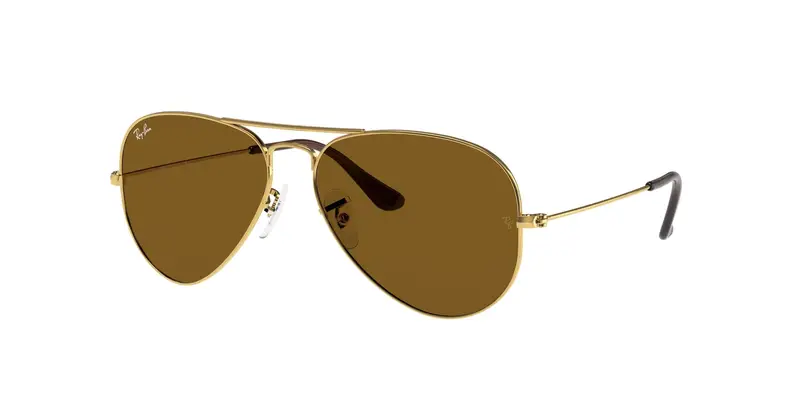 Ray - Ban Unisex RB3025 AVIATOR 001/33 Occhiali da sole Metallo Oro Pilot Normale