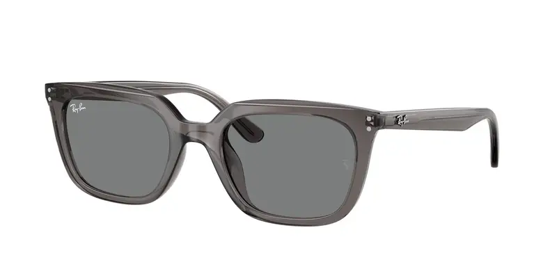 Ray - Ban Unisex RB4439D 667587 Occhiali da sole Acetato Grigio Grigio Squadrata Normale