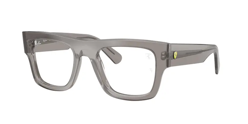 Ray - Ban Unisex RX5517M F704 Montature da vista Acetato Grigio Trasparente Squadrata Normale