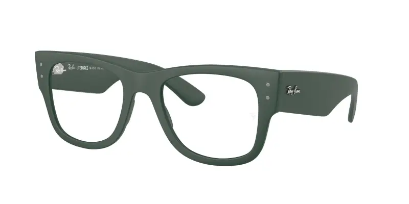 Ray - Ban Unisex RX7840V 8062 Montature da vista Peek Verde Trasparente Squadrata Normale