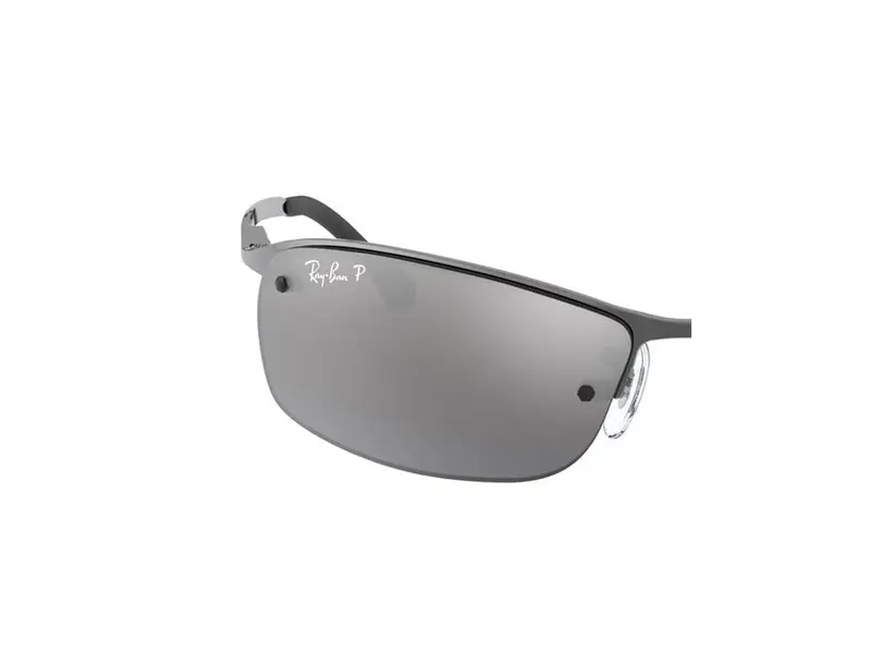Ray - Ban Uomo Coppia di Lenti di ricambio RB3183 Lenti di ricambio Grigio Squadrata Specchiate Sfumato