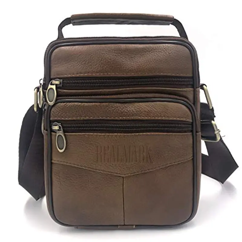 Realmark Borsa a tracolla Uomo Marrone 1602753