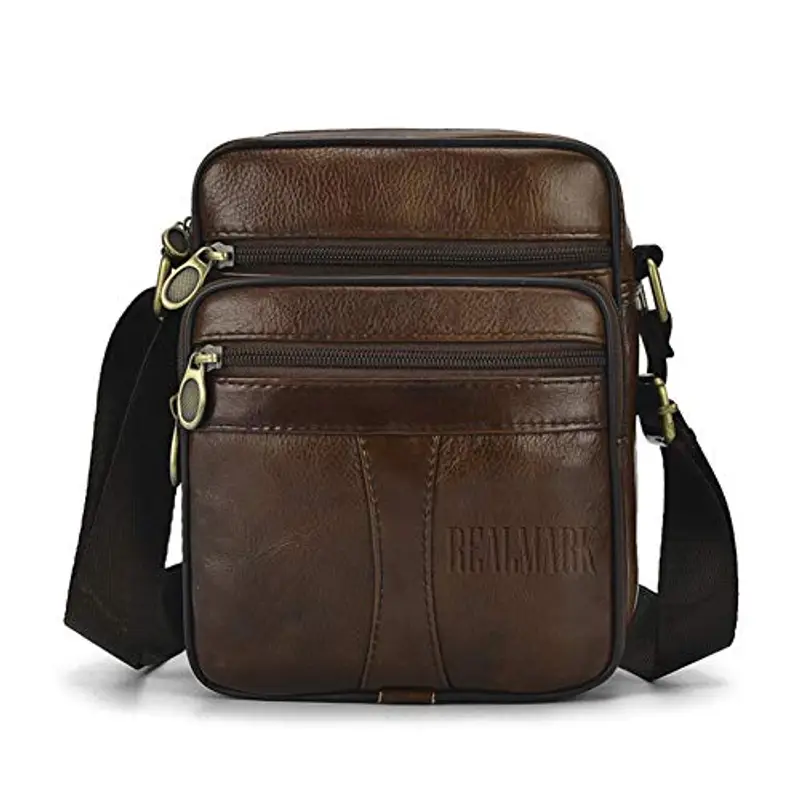 Realmark Borsa a tracolla Uomo Marrone 1886128