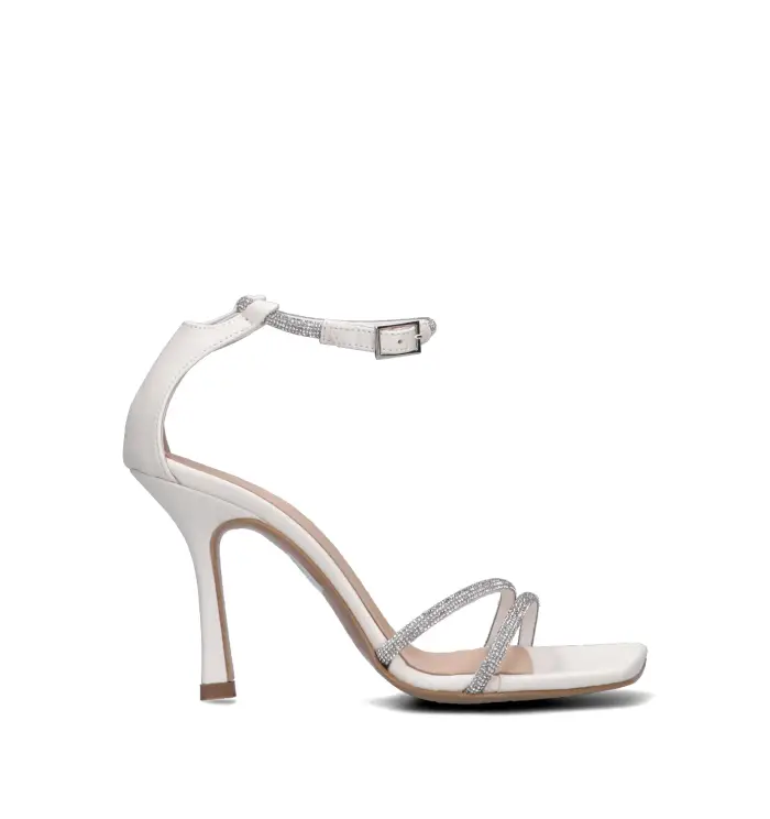 REBECCA VAN DIK Sandalo donna bianco Vario